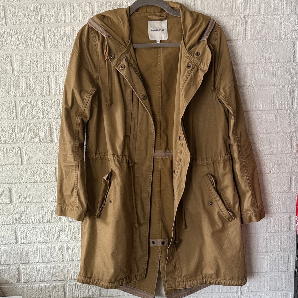 Madewell Utility Jacket in Tan
